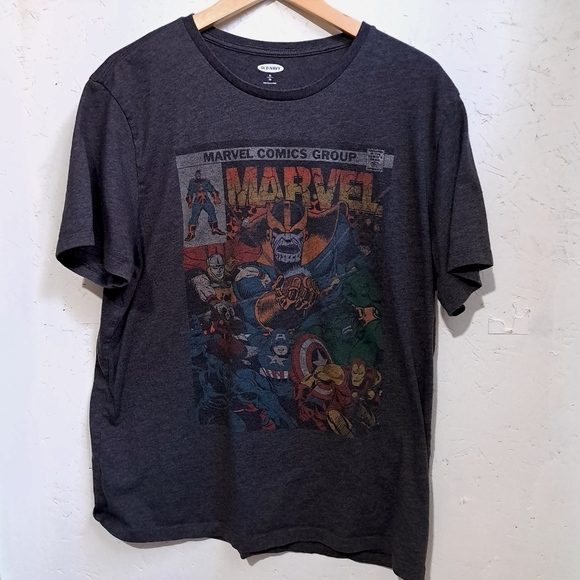 Old Navy | Gray marvel comics men's T-Shirt - Picture 2 of 9